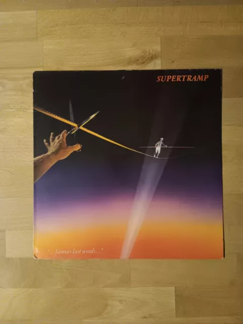 SUPERTRAMP VINYL LP Famous Last Words ©82 Pop Rock Raining Again 70s 80s Schallp