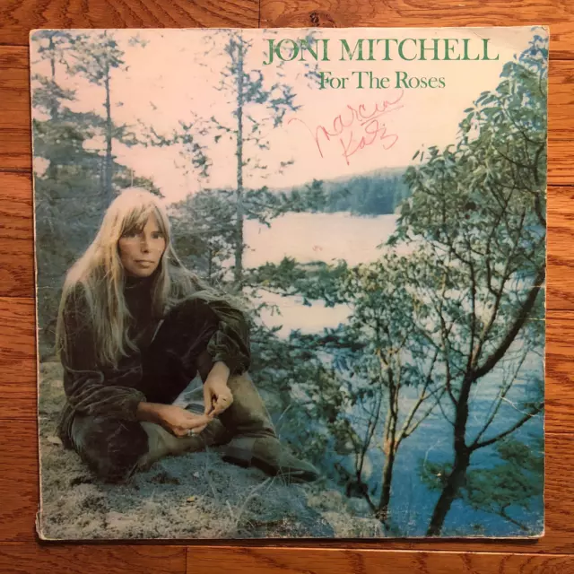 Joni Mitchell - For the Roses LP Asylum SD 5057 1972 1st Pressing Gatefold