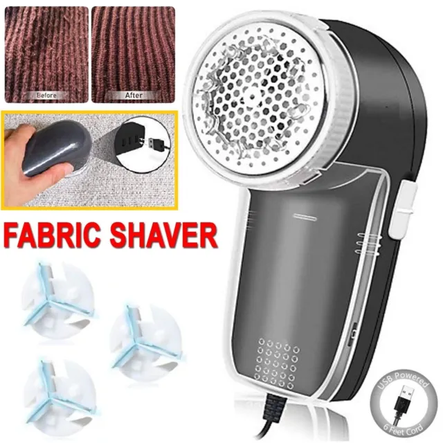 Portable USB Electric Lint Remover Clothes Fabric Shaver Sweater Fluff Remover