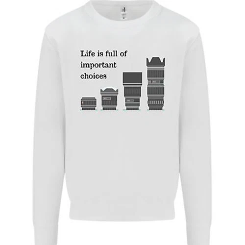 Photography Important Choices Photographer Kids Sweatshirt Jumper