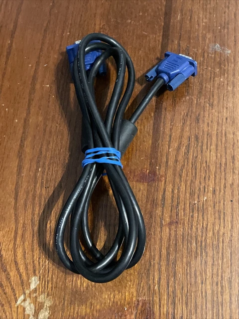 6FT Space Shuttle-C 30V 15-Pin Male VGA Monitor Cable (E101344)