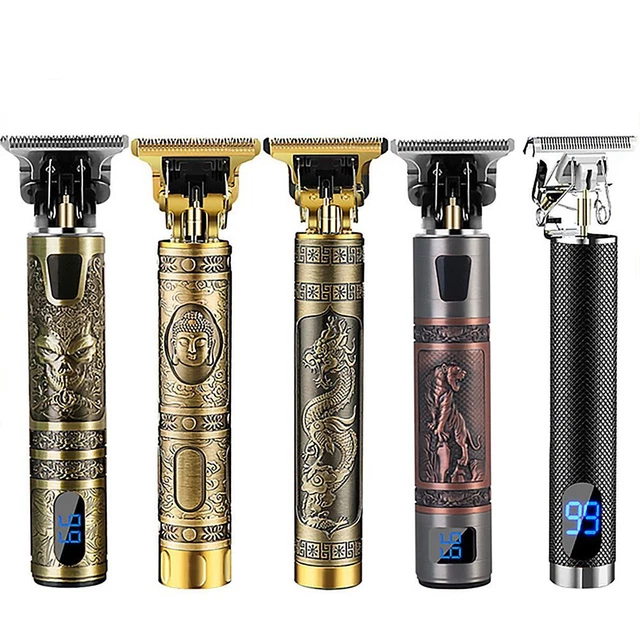 Cortadora de barba recargable afeitadora eléctrica cortadora barbero afeitadora
