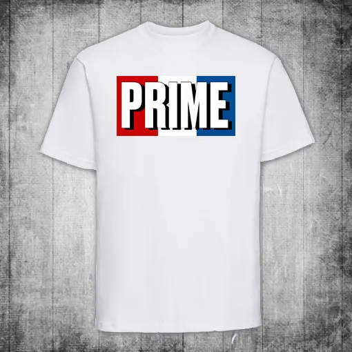 PRIME unisex t-shirt present gift for her for him birthday hydration drink tee