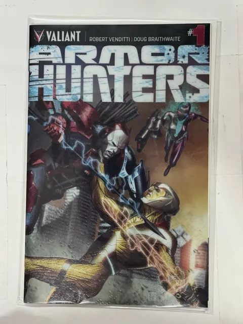 Armor Hunters #1 Valiant Comics Chromium Variant (06/2014) Venditt Mini Series