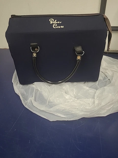 Silver cross dolls hot sale pram bag navy