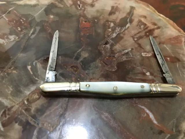 vintage KNIFE Antique MOP