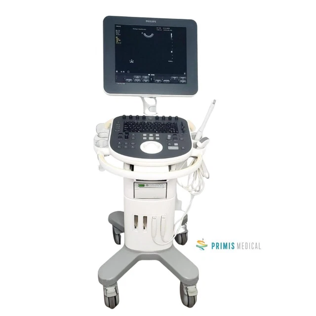 Philips ClearVue 550 Ultrasound System Software 1.0.3 w/ 2 Probes
