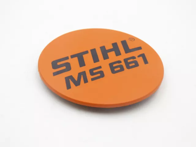 Typenschild für Motorsäge Stihl MS 661