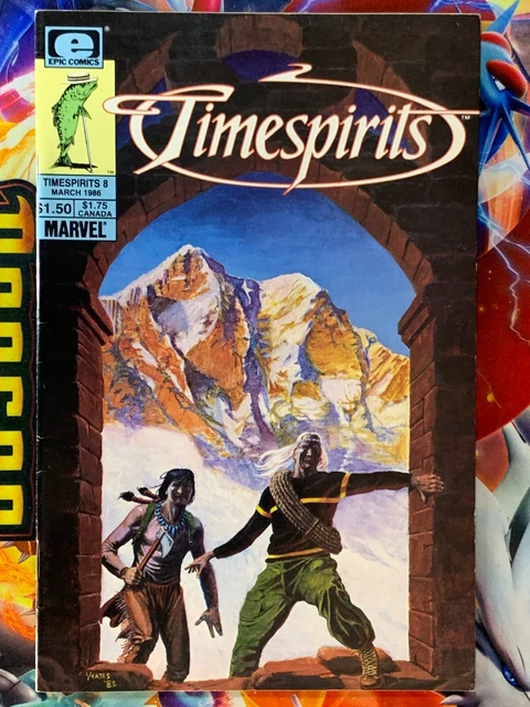 Timespirits #8 Epic Comics  1986