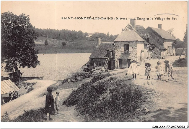 CAR-AAAP7-58-0454 - SAINT HONORE LES BAINS - L'Etang et le Village du