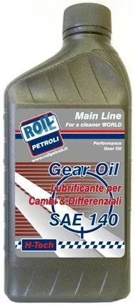 OLIO ROIL Lubrificante per cambi e differenziali GEAR OIL SAE140 da 1L