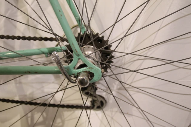 Bianchi mod. Rekord 841 Sachs Huret celeste eroica bici corsa vintage 12