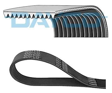 Cinghia trapezoidale Dayco 12Pk1730Hd per pianale/telaio Iveco X-Way 19->