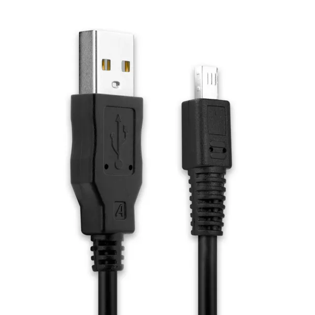 Câble USB data pour Kodak Easyshare DX4530 Easyshare CX7525, charge noir