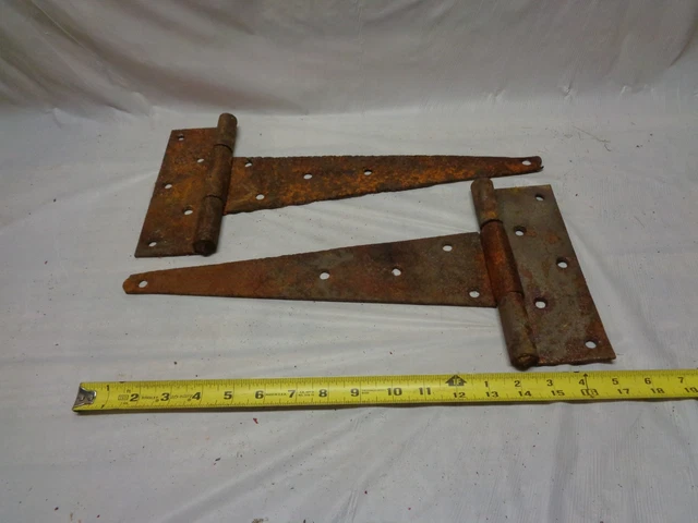 OAIR - Rusted16" Steel Tee Hinges (F1005-55)
