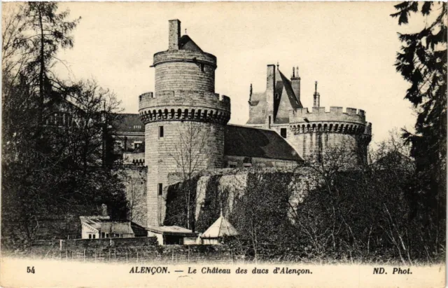 CPA AK ALENCON - Le Chateau des ducs d'ALENCON (355307)