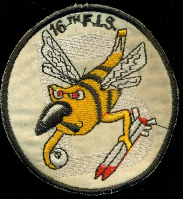 USAF 16th Fighter Interceptor Squadron Bravo Flight Vietnam Patch