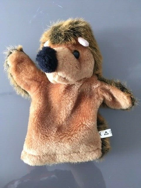 Doudou Peluche Marionnette Hérisson