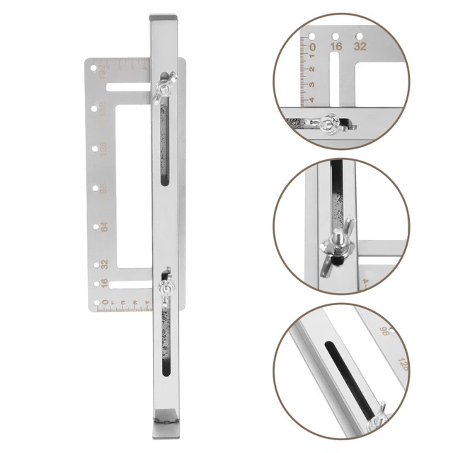 QUINCAILLERIE D'ARMOIRE DE Poinçon Gabarit Perçage Pour Armoires EUR 21