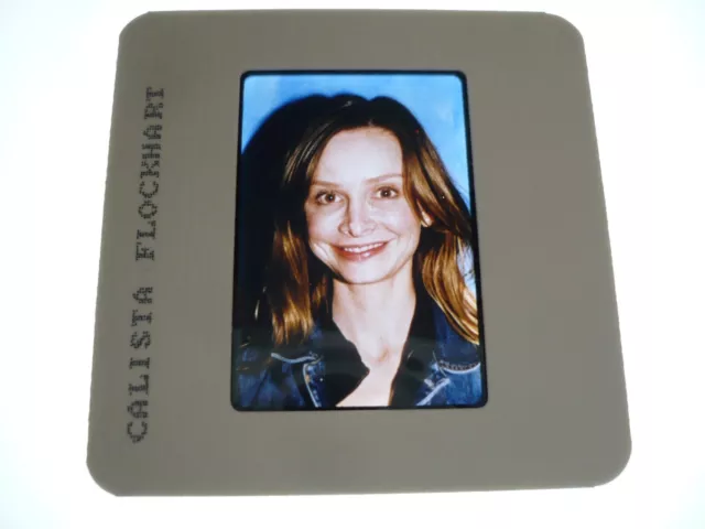 CALISIA FLOCKHART, 2 diff 35mm press slides []