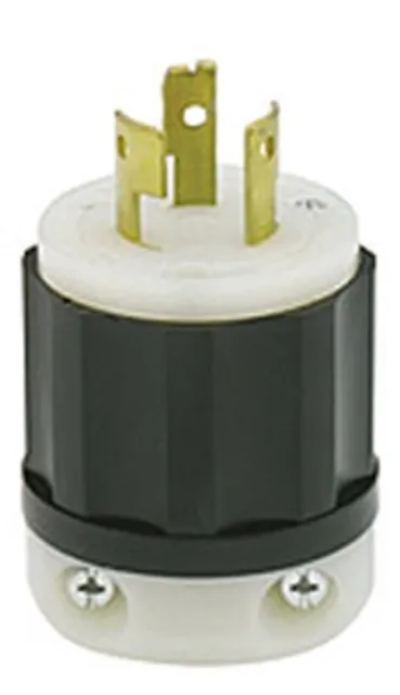 Leviton 9965-C Locking Plug Receptacle, 3P, 3WIRE, 20A, 125/250V