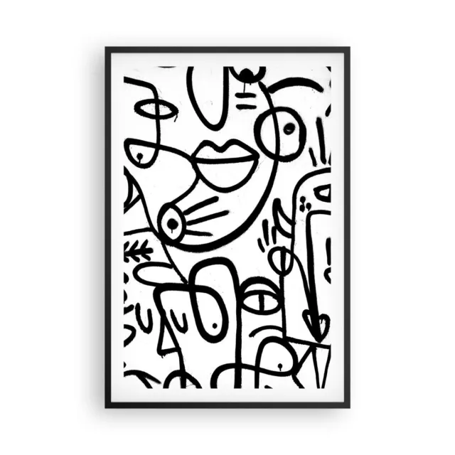 Affiche Poster 61x91cm Tableaux Image Dessin Bande dessinée Graffiti Wall Art