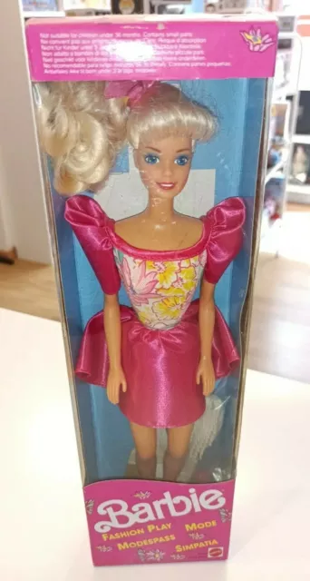 Poupée Mannequin Barbie Sirène Mermaid 1991 Vintage Mattel 1434 Bleu A-48  no Ken