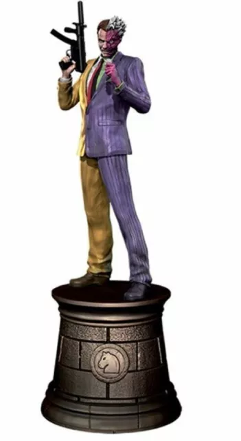 Figura De Resina Eaglemoss Dc Chess Ajedrez 6 Two Face Sin Revista