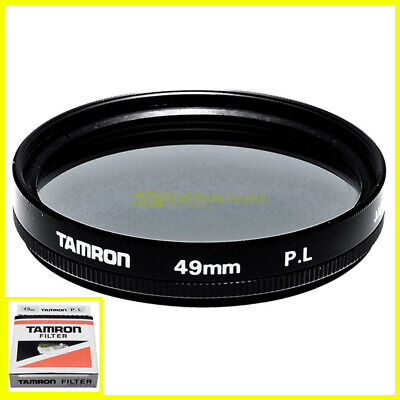 49mm Filtro polarizzatore lineare Tamron per obiettivi con vite M49. Polarizer