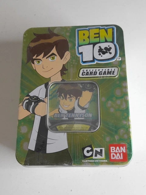 BANDAI BEN 10 Tennyson Series 1 2 Trading Card sealed tin packets holo ...
