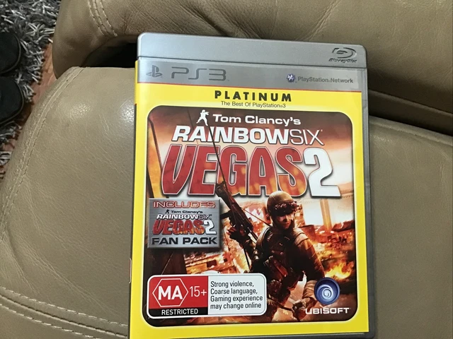 Tom Clancys Rainbow Six Vegas 2 - Sony Playstation 3 PS3  + Manual