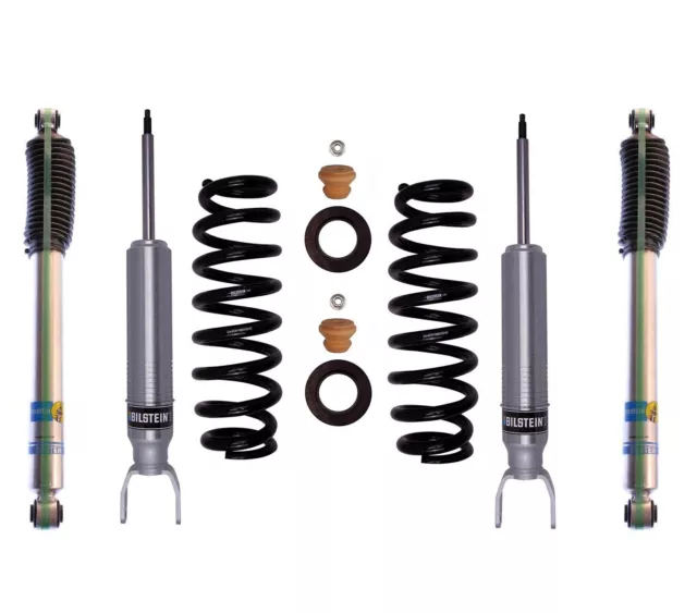 Bilstein 6112 Strut Spring Rear 5100 Shocks Set fits 09-18 Ram 1500 4WD w/0-2.8"