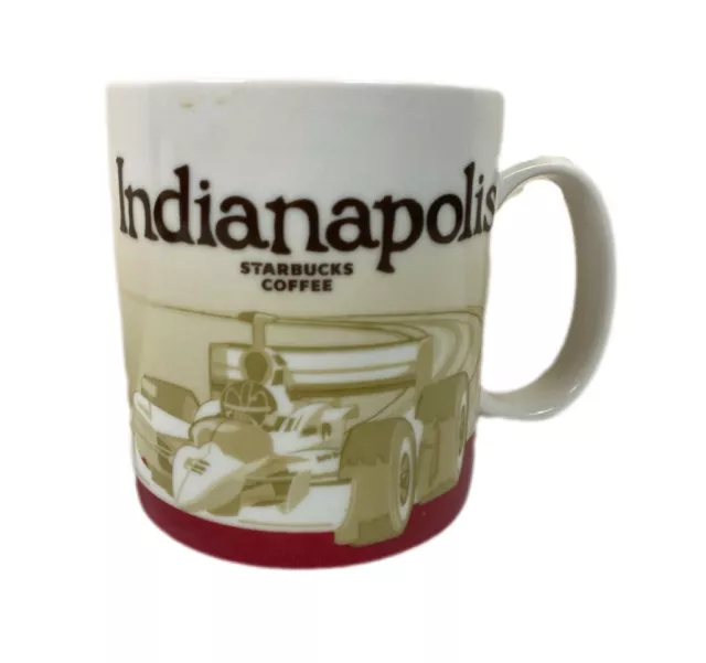 Starbucks Indianapolis Coffee Mug 16oz Global Icon City Collectors Series Cup