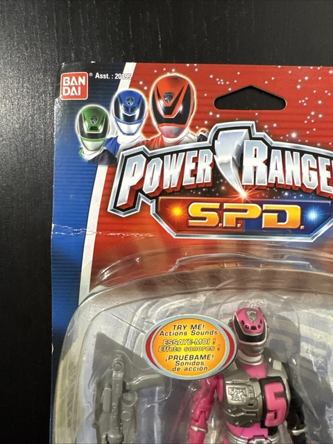 Paper Ranger Spd Pink Ranger POWER RANGERS SPD Light Patrol Pink Ranger 5