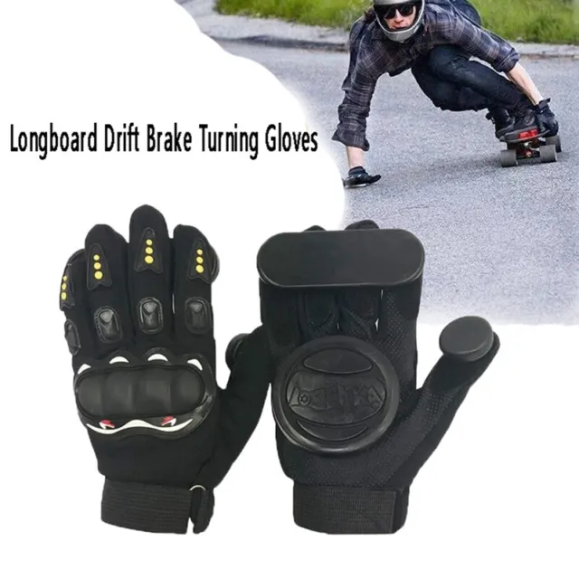 LOSENKA Skateboard Gloves Standard Longboard Drift Brake Turning Gloves Out H4A8
