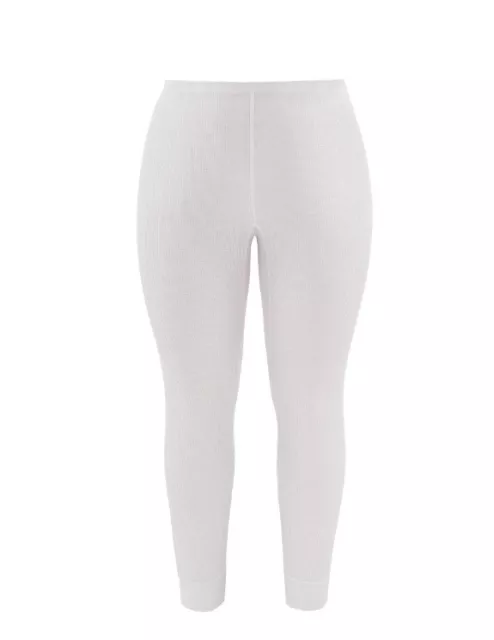 FRUIT OF THE Loom Women's White Eversoft Waffle Thermal Pants Size S ...