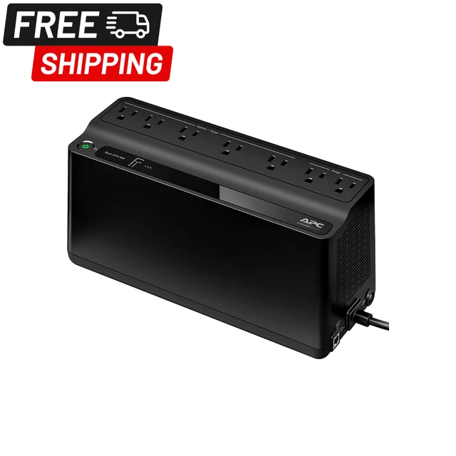APC UPS BATTERY Backup and Surge Protector, 600VA Backup Battery Power