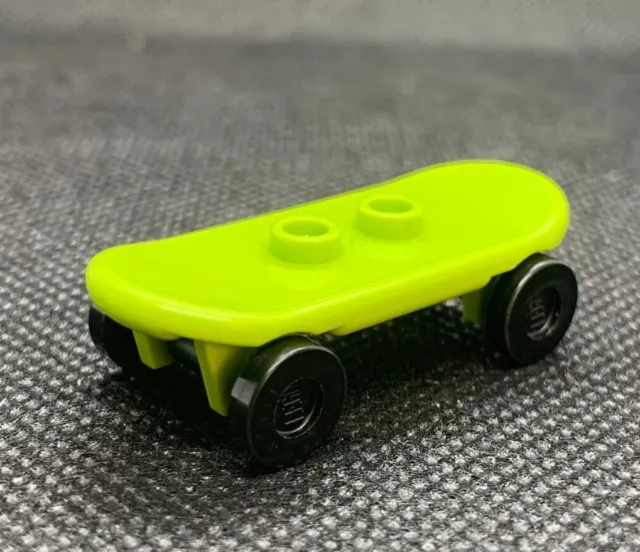 NEW LEGO Lime Green Skateboard Minifigure accessories