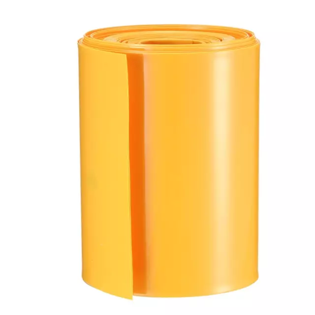 PVC Tubo termoretraibile tubo 65mm AA pellicola restringibile 5M giallo