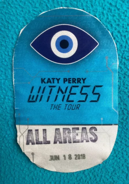Katy Perry  Witness The Tour  June 18 2018 AAA Backstage Pass