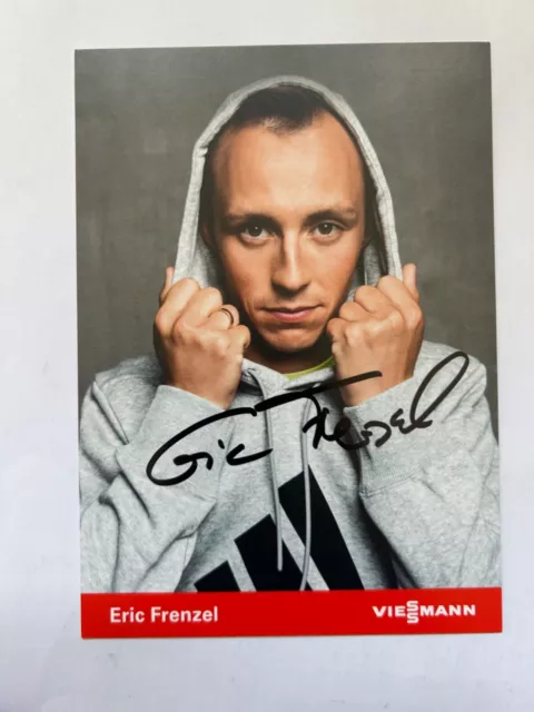 orig. Autogrammkarte Olympia 2022 Nordische Kombination NoKo Eric Frenzel