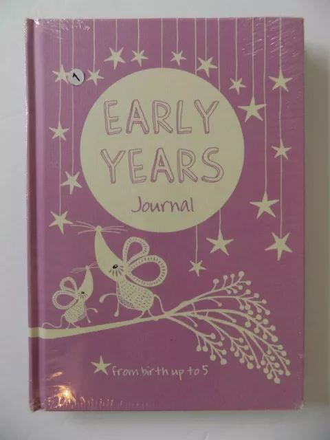 NEW Early Years From Birth Up to Five Years Pink Journal + Notes & Quotes Book