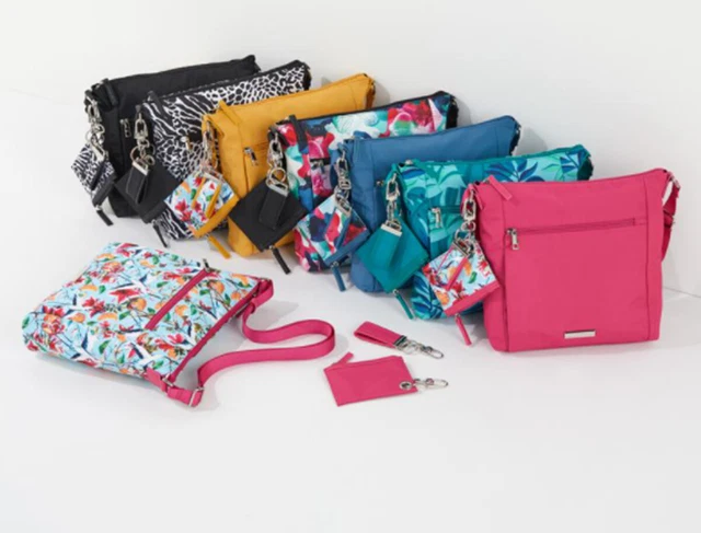 Samantha Brown To-Go Zip-Front Essential Crossbody ~ Yellow 3