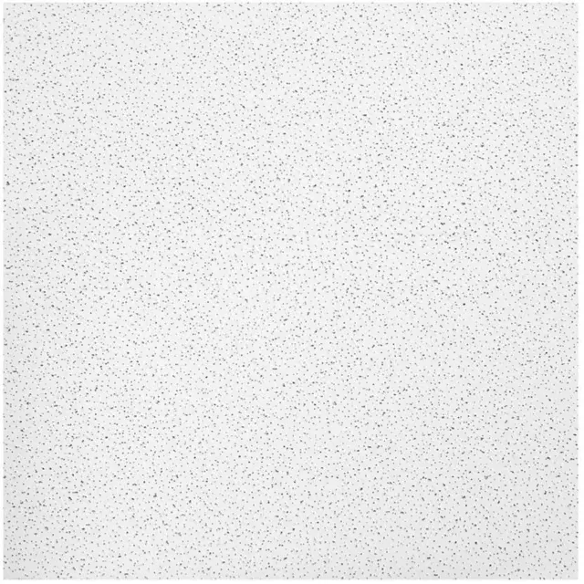Fine Fissured Mineral Fibre Ceiling Panels - 2' x 2', 16 Pack