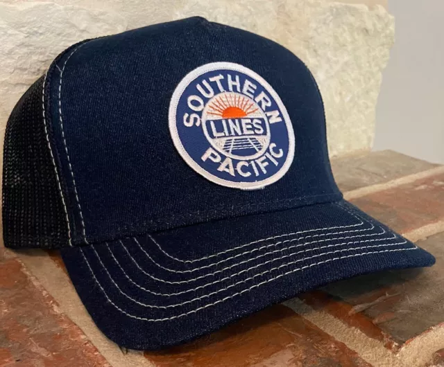 Cap/Hat - DENIM - (SP) Southern Pacific Lines -  #9519-  NEW