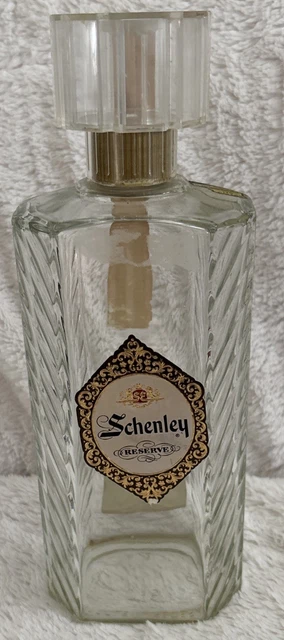 Schenley リザーブ アメリカンウイスキー 小瓶　アンティーク Vintage Schenley Reserve Pre-War Whiskey Huge 28.5