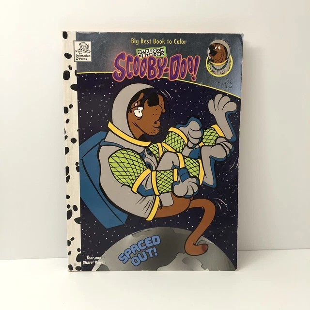 SCOOBY DOO JUMBO Coloring Activity Book 2003 NEW 50 50 pages double
