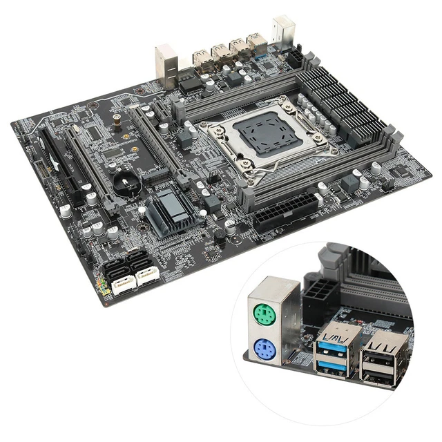 Minboard Computer COMPUTER MOTHERBOARD DESKTOP Mainboard Support E5 Series CPU USB3.0 ...