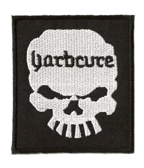 Patch Brodé Thermocollant Skinhead - Logo Skins - Dimensions 8,5 X 7,5 Cm - 4