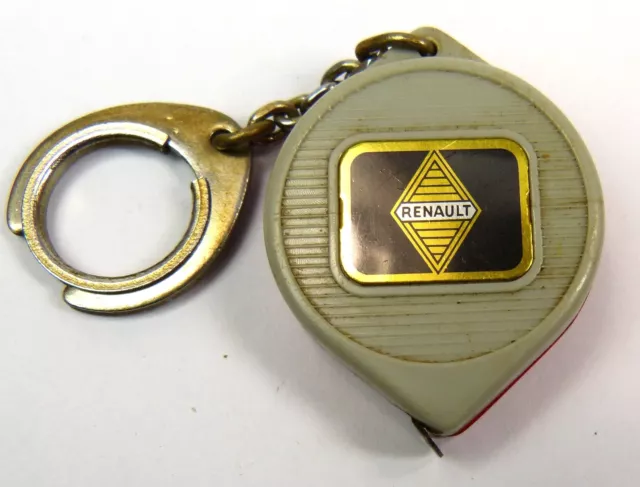 Porte-clés, Key ring mètre - RENAULT - Logo années 60' -